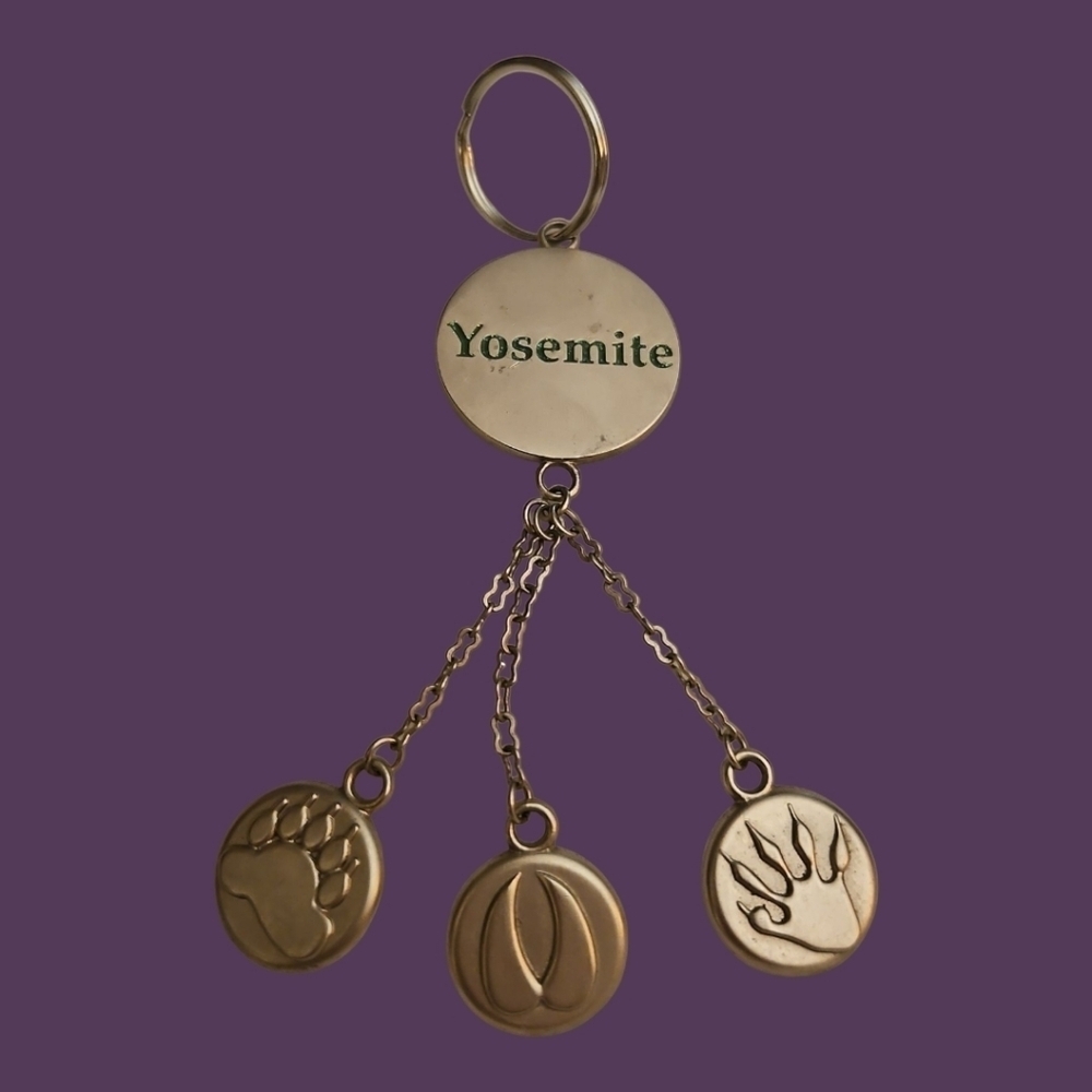 3/$30 Yosemite Paw Charms Keychain